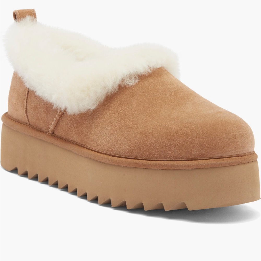 UGG Nita Platform Slipper in Chestnut